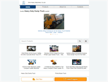 Tablet Screenshot of heavyduty-trucks.com